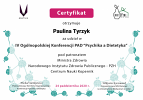 "Psychika a Dietetyka", 2020 r.